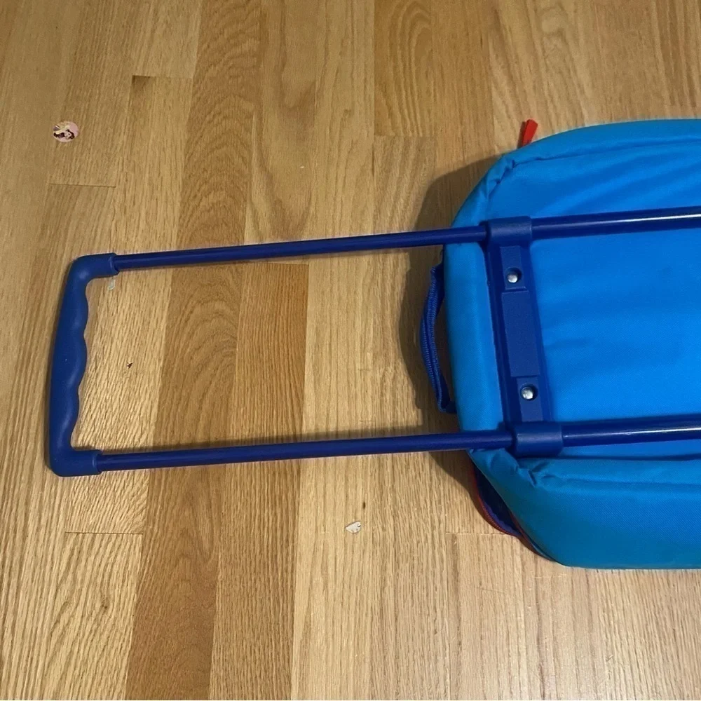 Disney Mickey Mouse Rolling Carry On Luggage Suitcase Red Blue Kids